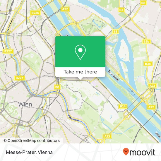 Messe-Prater map