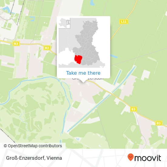 Groß-Enzersdorf map