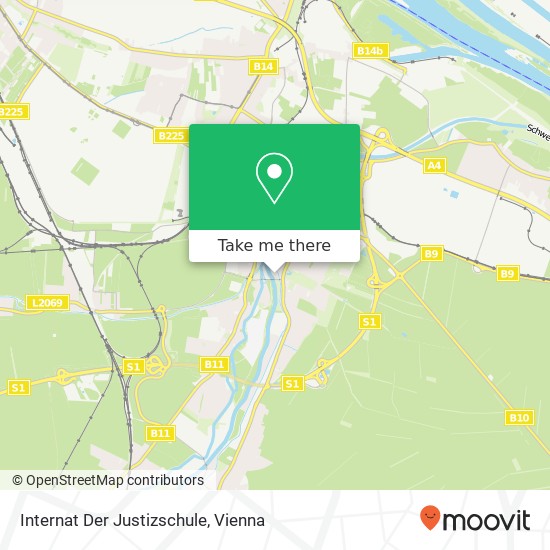 Internat Der Justizschule map