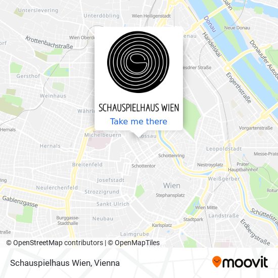 Schauspielhaus Wien map