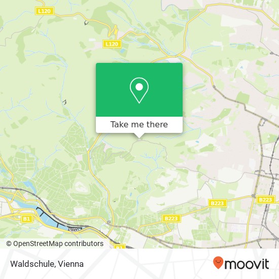 Waldschule map