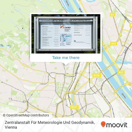 Zentralanstalt Für Meteorologie Und Geodynamik map