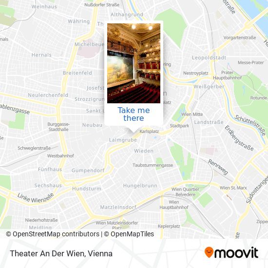 Theater An Der Wien map