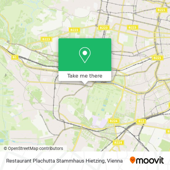 Restaurant Plachutta Stammhaus Hietzing map