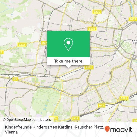 Kinderfreunde Kindergarten Kardinal-Rauscher-Platz map