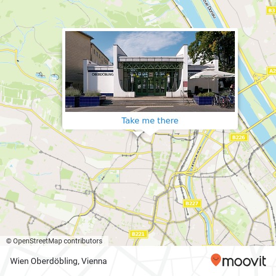 Wien Oberdöbling map