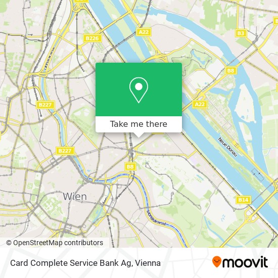 Card Complete Service Bank Ag map
