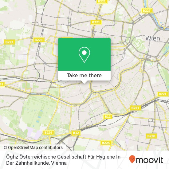 Öghz Österreichische Gesellschaft Für Hygiene In Der Zahnheilkunde map