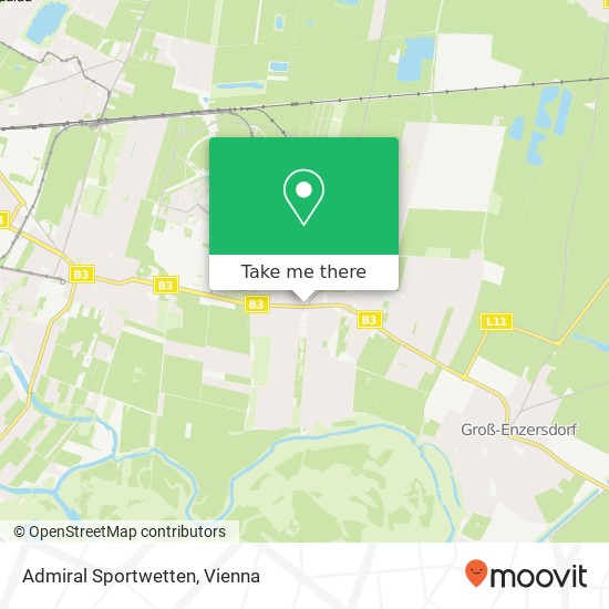 Admiral Sportwetten map