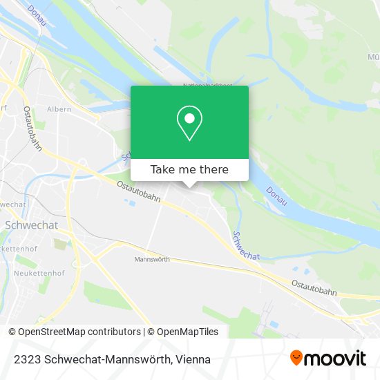2323 Schwechat-Mannswörth map