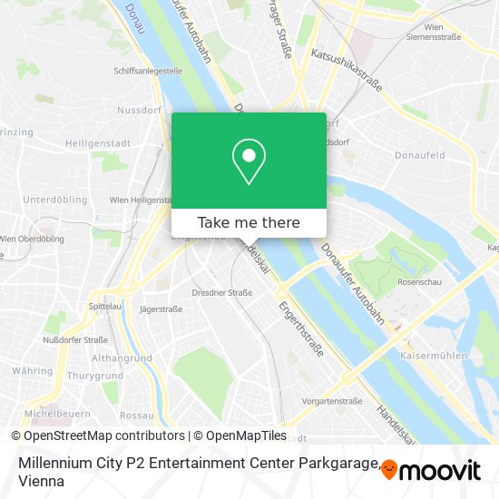 Millennium City P2 Entertainment Center Parkgarage map