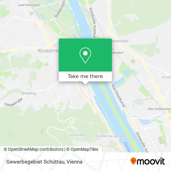 Gewerbegebiet Schüttau map