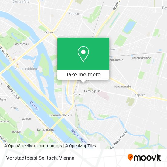 Vorstadtbeisl Selitsch map