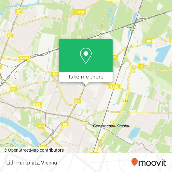 Lidl-Parkplatz map