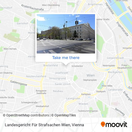 Landesgericht Für Strafsachen Wien map