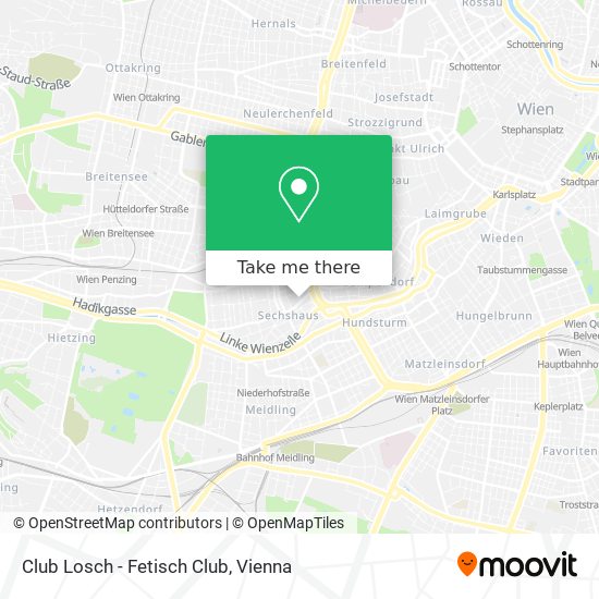Club Losch - Fetisch Club map