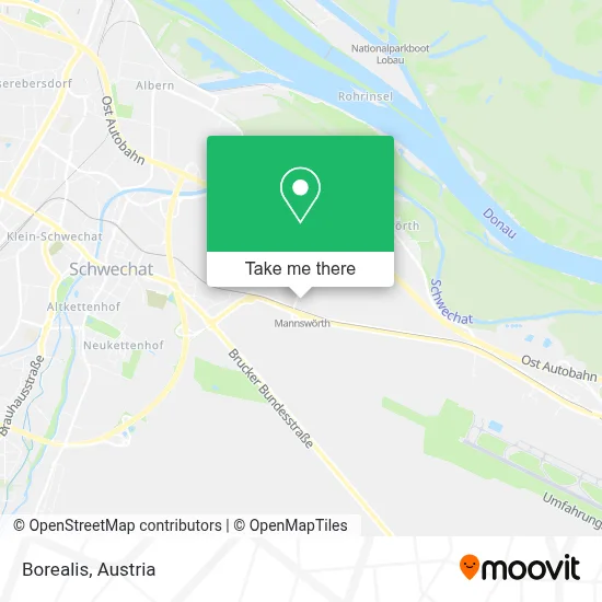 Borealis map