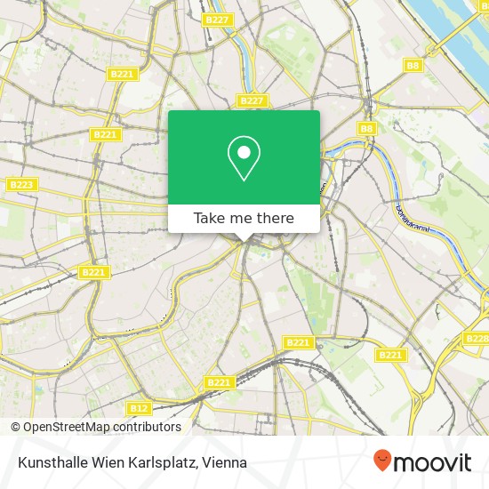 Kunsthalle Wien Karlsplatz map