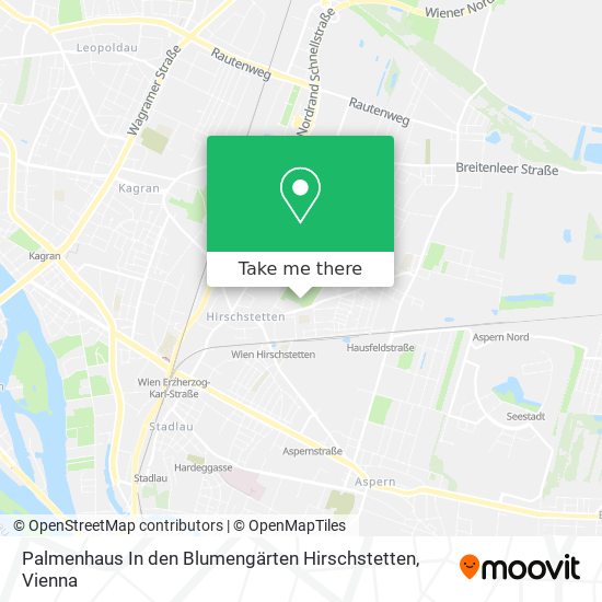 Palmenhaus In den Blumengärten Hirschstetten map