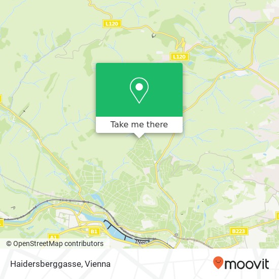 Haidersberggasse map