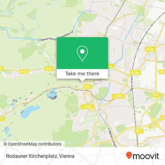 Rodauner Kirchenplatz map