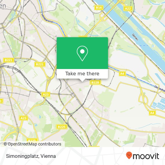 Simoningplatz map