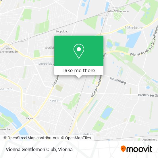 Vienna Gentlemen Club map