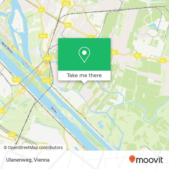 Ulanenweg map
