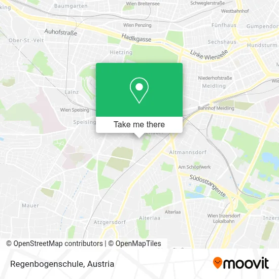 Regenbogenschule map