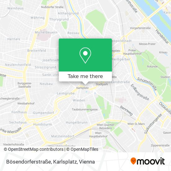 Bösendorferstraße, Karlsplatz map