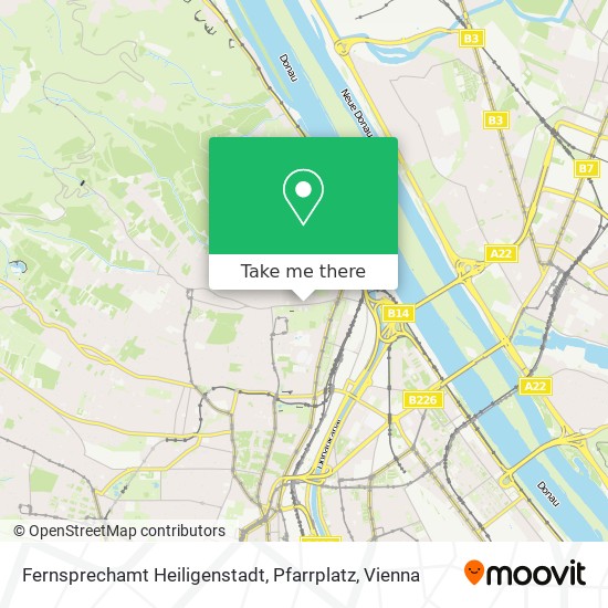 Fernsprechamt Heiligenstadt, Pfarrplatz map