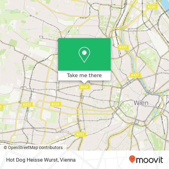 Hot Dog Heisse Wurst map