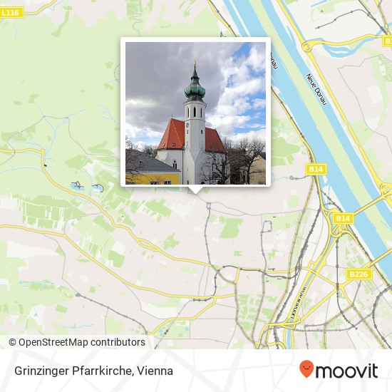 Grinzinger Pfarrkirche map