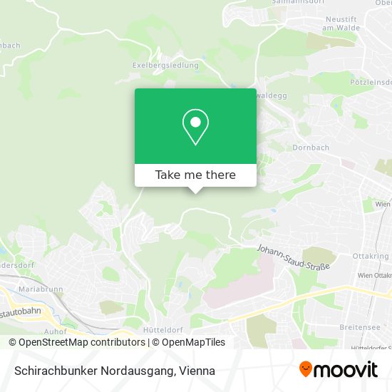 Schirachbunker Nordausgang map