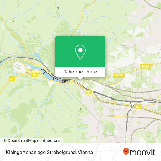 Kleingartenanlage Ströbelgrund map