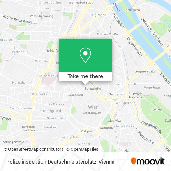Polizeiinspektion Deutschmeisterplatz map