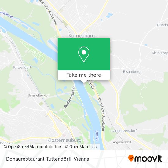 Donaurestaurant Tuttendörfl map
