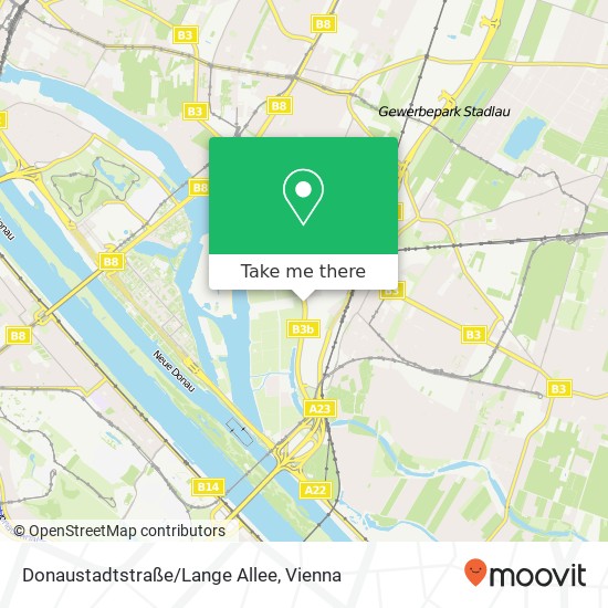 Donaustadtstraße/Lange Allee map