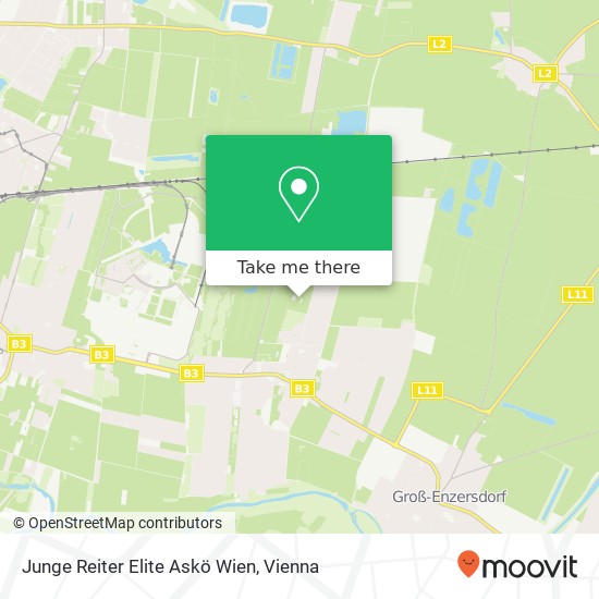 Junge Reiter Elite Askö Wien map