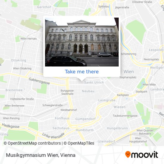 Musikgymnasium Wien map