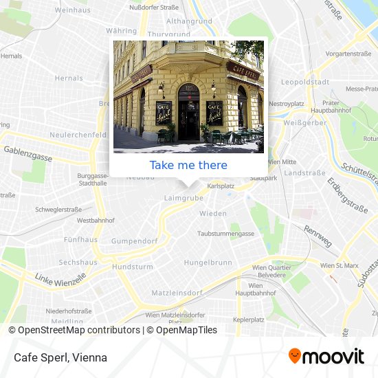 Cafe Sperl map