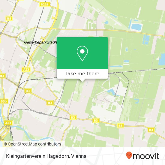Kleingartenverein Hagedorn map