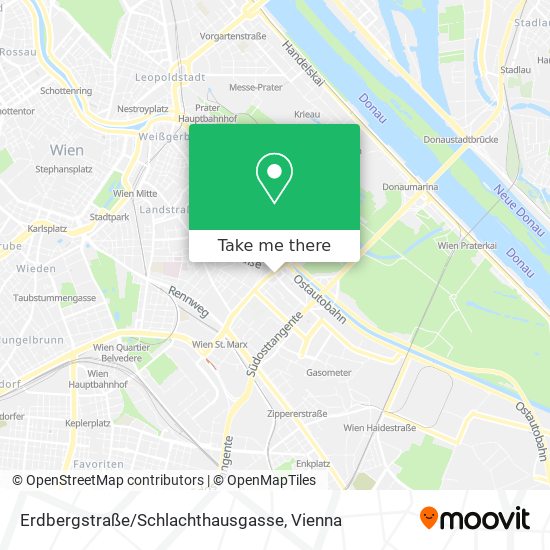 Erdbergstraße / Schlachthausgasse map