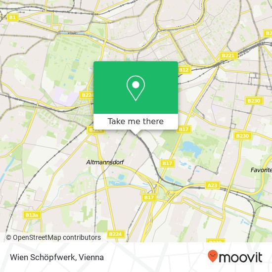 Wien Schöpfwerk map