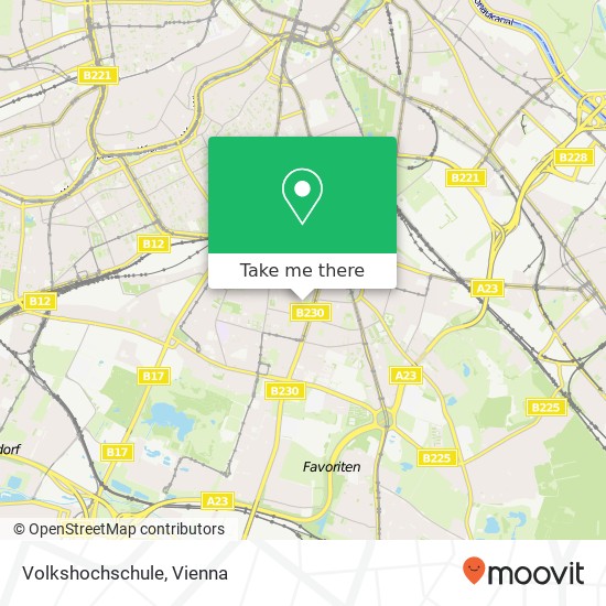 Volkshochschule map