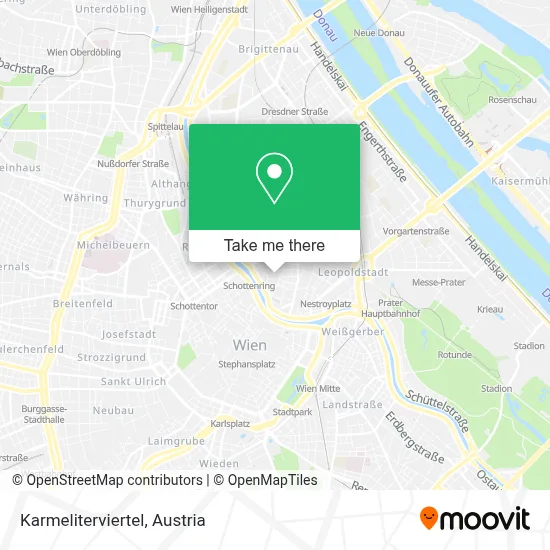 Karmeliterviertel map