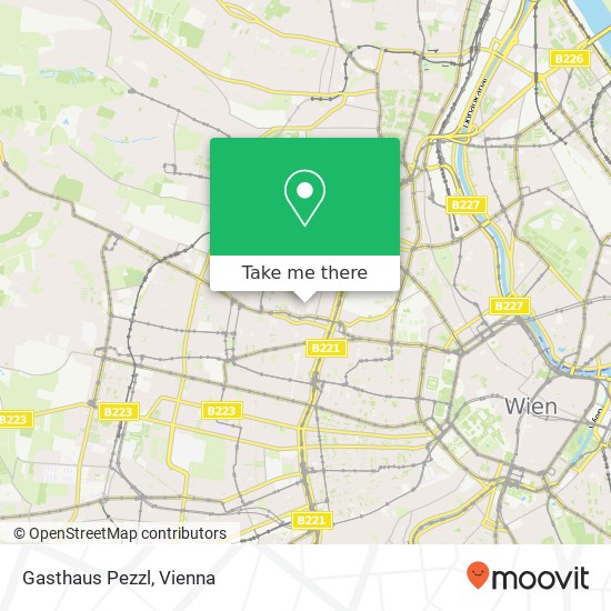 Gasthaus Pezzl map