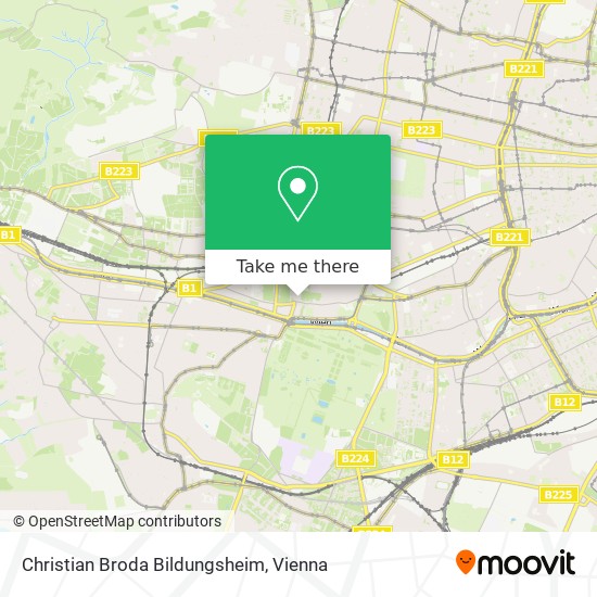 Christian Broda Bildungsheim map