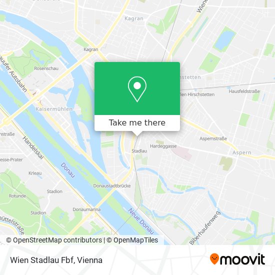 Wien Stadlau Fbf map