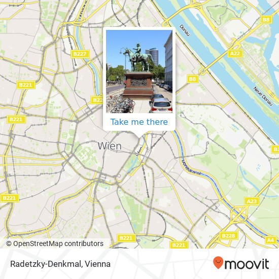 Radetzky-Denkmal map